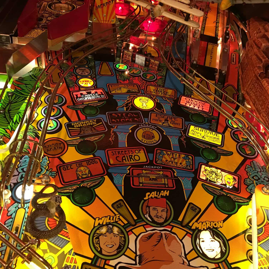 Indiana Jones Pinball Wireform Set (Bally/Williams) - Gold Plated