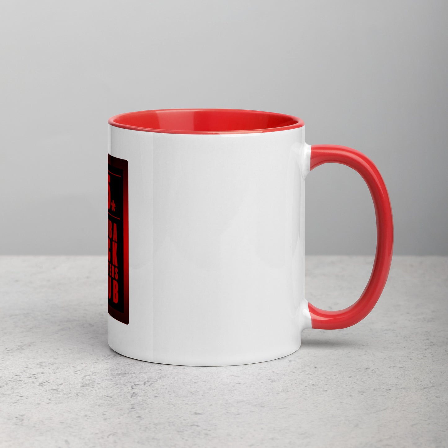 Scuba Kick Cheaters Club - Mug with Red Color Inside - Coin