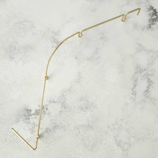 WPC Wire Fence Bottom Arch - Gold Plated - Pinball Machine Wire Fence